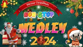 Best Non Stop Christmas Songs Medley 2024 🌲🌲 Greatest Old Christmas Songs Medley 2024