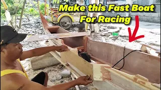 Paggagawa Ng Pangarerang Bangka/Racing Boat |KABANTAY