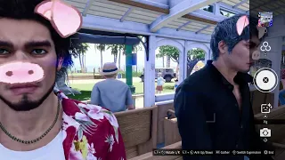 Like A Dragon: Infinite Wealth - Ride Trolley In Waikiki | Selfies with Filters | Companion Dialogue