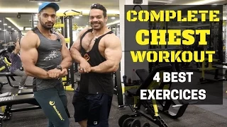 PERFECT CHEST WORKOUT Ft RSR | TOP 4 EXERCISES FOR BIG CHEST