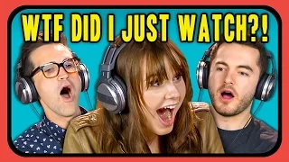 YOUTUBERS REACT TO WTF DID I JUST WATCH?! COMPILATION