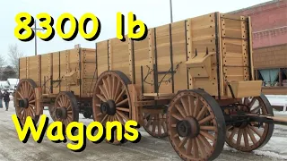9 1/2 Feet Tall Borax Wagons in Synopsis | Engels Coach Shop