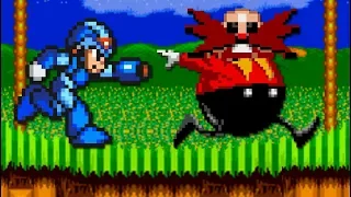 Mega Man X in Sonic 2 - All Bosses (No Damage)