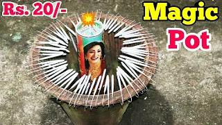 MAGIC POT,Diwali stash 2019,New and Unic Diwali Crackers,Majestic Nisarg