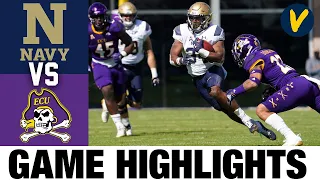 Navy vs East Carolina Highlights | Week 7 2020 College Football Highlights