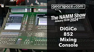 DiGiCo 852 Console - Gearspace @ NAMM 2024