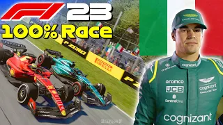 F1 23 - Let's Make Stroll World Champion #15: 100% Race Monza