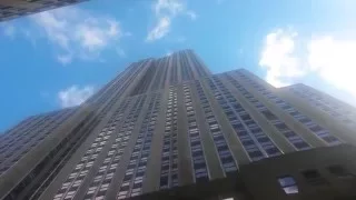 Man jumped from Empire State Building and landed on another person!!!