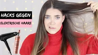 ELEKTRISCHE HAARE was tun? 10 Hacks gegen elektrische Haare + SOS Tipps | Pia Pietsch