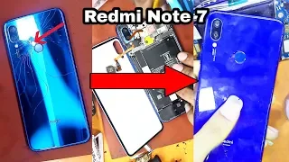Redmi Note 7 back glass replacement || how to open redmi Note 7 back glass(Apptech)