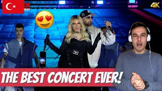 İtalyan Tepkisi 🇹🇷 Hadise X Murda - 19 Mayıs İstanbul Maltepe Konser Açılışı