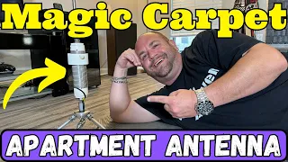 Magic Carpet Apartment Antenna For HF Ham Radio