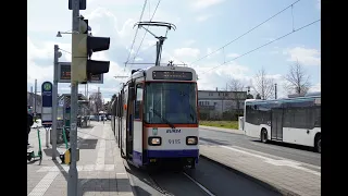Straßenbahn Straßenbahn Darmstadt am 11.03.2024