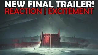 Destiny 2 Final ShadowKeep Launch Trailer | Reactions & Impressions!