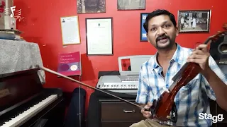 Stagg EVN X 4/4  Electric Violin Demo by Edsel Pereira