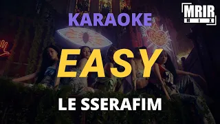 LE SSERAFIM (르세라핌) - EASY KARAOKE Instrumental With Lyrics