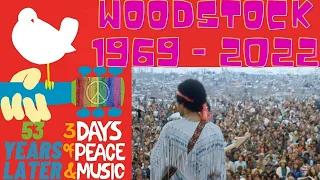 Woodstock Festival 1969 Then and Now (1969 - 2022) How Have They Changed 53 Years Later?