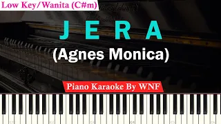 Agnes Monica - Jera Karaoke Piano Female Lower Key