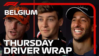 Thursday Drivers’ Wrap | 2023 Belgian Grand Prix