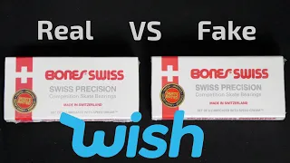 2021 Bones Swiss Bearings Real VS Fake Comparison