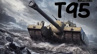 World of Tanks Replay - T95, 9 kills, 9,5k dmg, (M) Ace Tanker