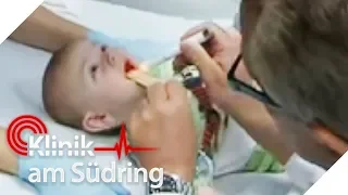 Baby isst Spielzeug: Jetzt hat es einen dicken, harten Bauch! | Klinik am Südring | SAT.1 TV