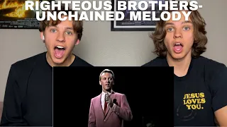 Twins React To Righteous Brothers- Unchained Melody