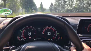 2018 BMW 750i xDrive 0-100 km/h ( Launch Control )