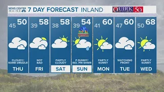 NEWS CENTER Maine Weather Video Forecast