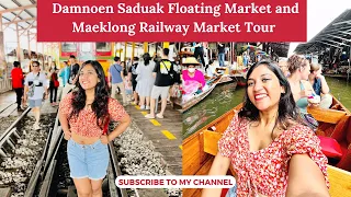 Damnoen Saduak Floating Market and Maeklong Railway Market Tour from Bangkok 2022