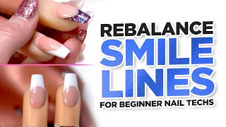 Learn How to Rebalance Smile Lines as a Beginner Nail Tech