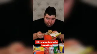 Nikocado eating crying and being a man child