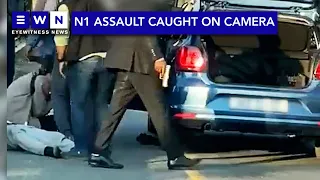 Deputy President Paul Mashatile's protectors caught on camera assaulting unarmed civilians