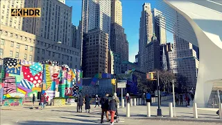 Walking Across The World Trade Center - 9/11 memorial museum virtual tour