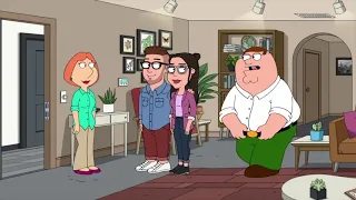 Family Guy - The toilet is shaped like a Hungry Hungry Hippo