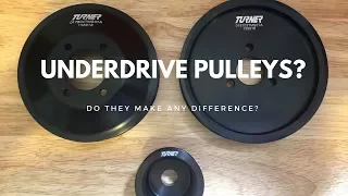 e46 underdrive pulleys review; Turner Motorsports