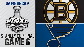 Bruins force Game 7 with 5-1 win against Blues