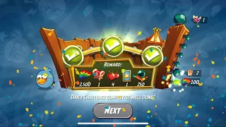 Angry Birds 2 Daily Challenge How to BEAT Daily Challenge Blue's Brawl Tuesday Supper Bird #040624