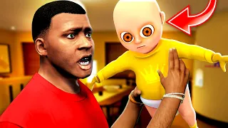 24 Stunden auf the BABY in YELLOW aufpassen in GTA 5..👶😈