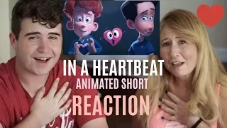 In a Heartbeat (Animated Short Film) | REACTION w/ MY MOM