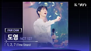 [909 직캠 4K] NCT 127 도영 세로캠 '1, 2, 7 (Time Stops)' (NCT 127 DOYOUNG FanCam) | @JTBC K-909 220924