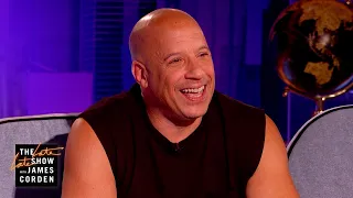 Vin Diesel Made A Secret Song with James Corden?! - #LateLateLondon