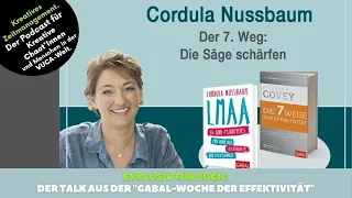 Warum Du nie, nie, nie vergessen solltest Deine "Säge zu schärfen" (sagt nicht nur Stephen R.Covey)