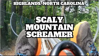 LONGEST MOUNTAIN COASTER IN NORTH CAROLINA SCALY MOUNTAIN SCREAMER