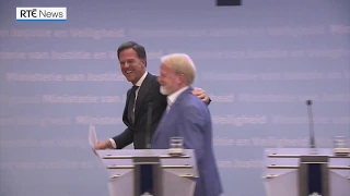 Dutch PM Mark Rutte breaks own coronavirus handshake rule