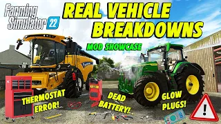 One Of The Best Mods For FS22! - Real Vehicle Breakdowns