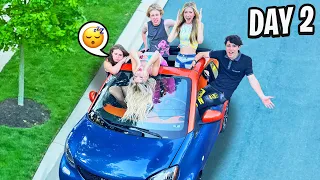 LAST TO LEAVE THE SMART CAR KEEPS IT **Must Watch Challenge** |Elliana Walmsley