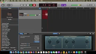 Tutorial how to add tonebridge effect for garage band sound recording on mac