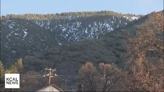 Storm brings winter weather to LA in the middle of spring