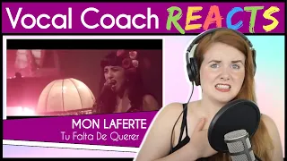 Vocal Coach reacts to Mon Laferte - Tu Falta De Querer (Live, En Vivo)